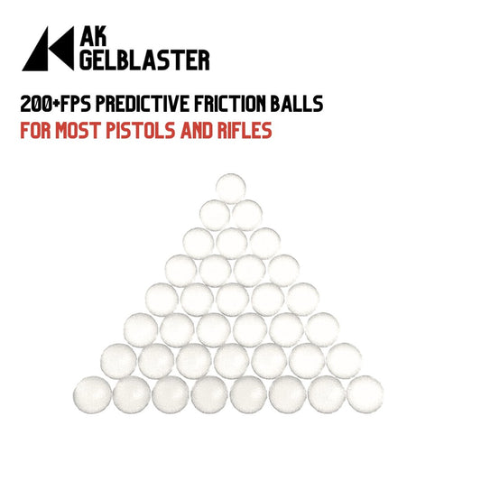 200+ FPS Indicative Friction Gel Balls for high performance rifles and pistols 5 Bags - AKgelblaster