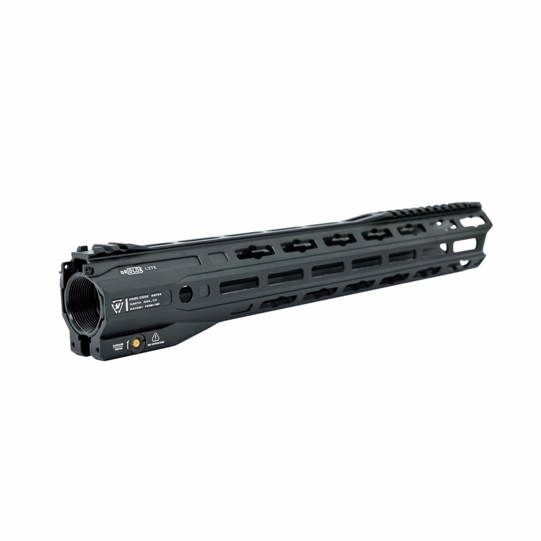 SI GRIDLOK Gen 3 — 15" M-lok Quick-Detach CNC Metal Handguard in Black