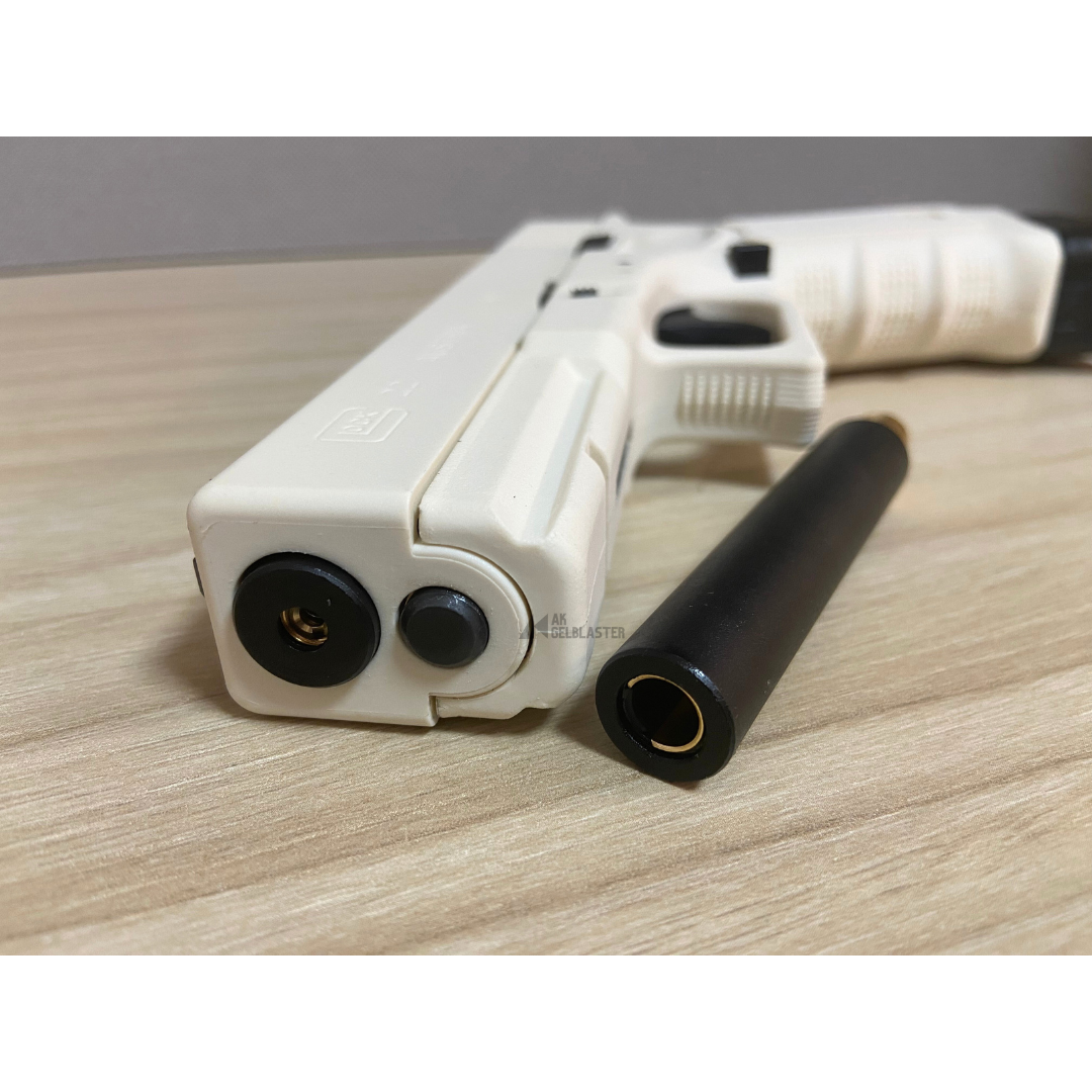 New Galaxy (XYH) G-series Model 22 EBB Gel Blaster with Laser function (White)