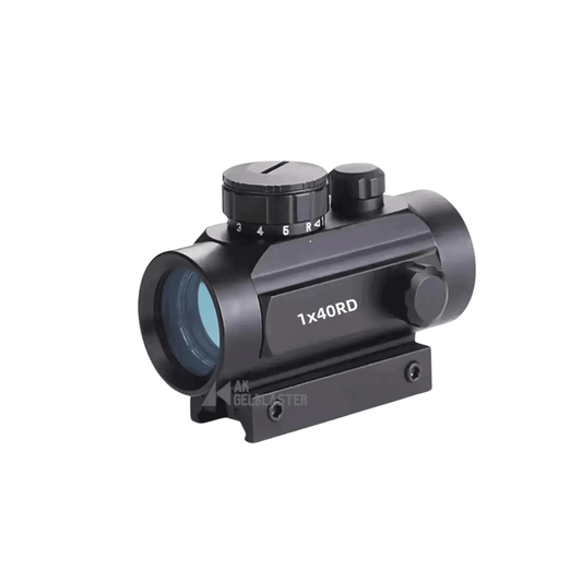 Aluminium Tactical 1x40RD Optical Sight (Dot/Cross) Best Value - AKgelblaster