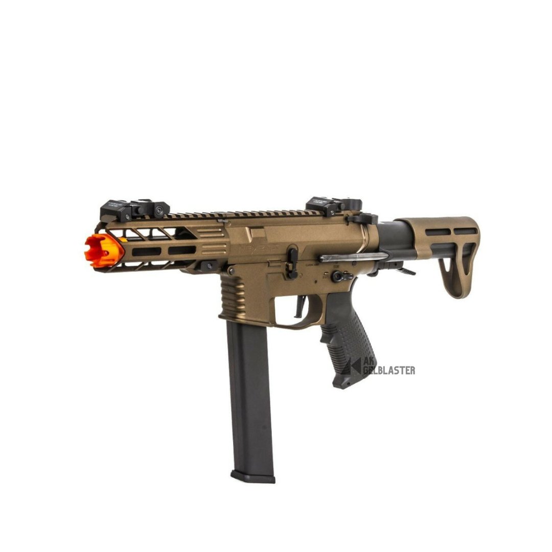 CA Nemesis X9 Full Metal Gel Blaster(With MOSFET) Bronze FDE - AKgelblaster