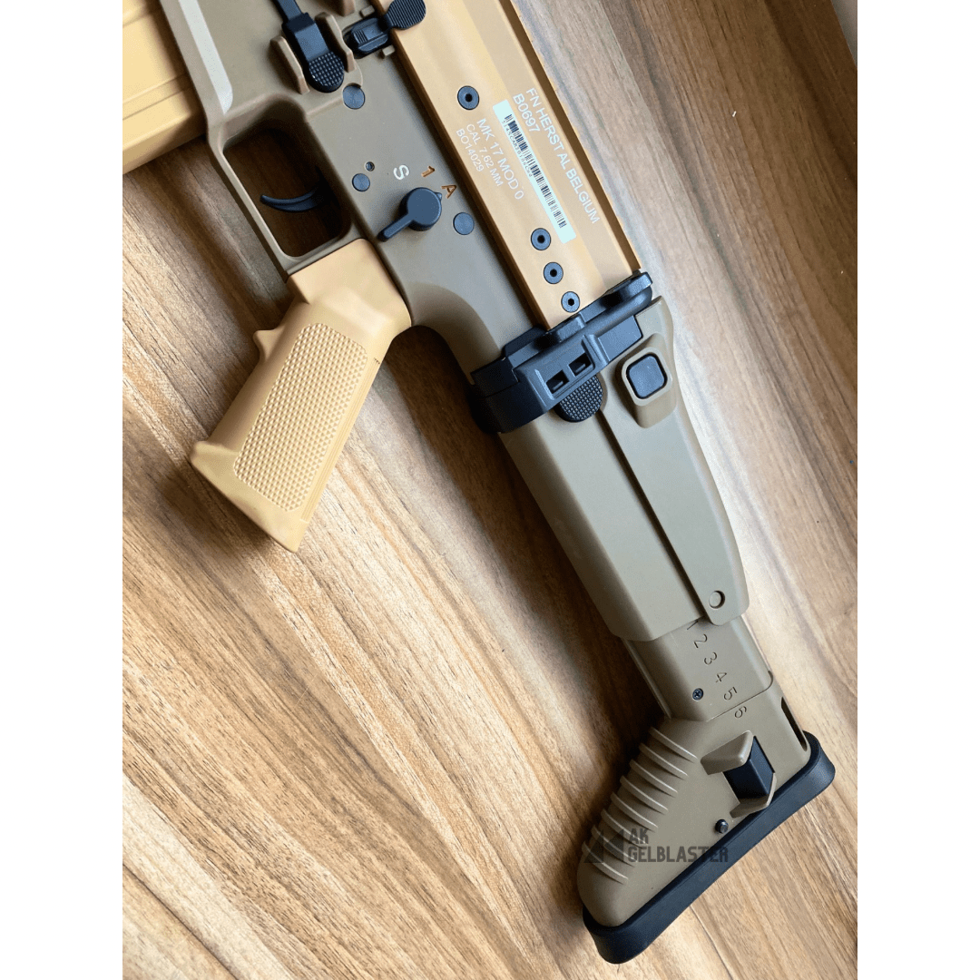 DK SCAR MK17 Gel Blaster FDE or BLACK - AKgelblaster