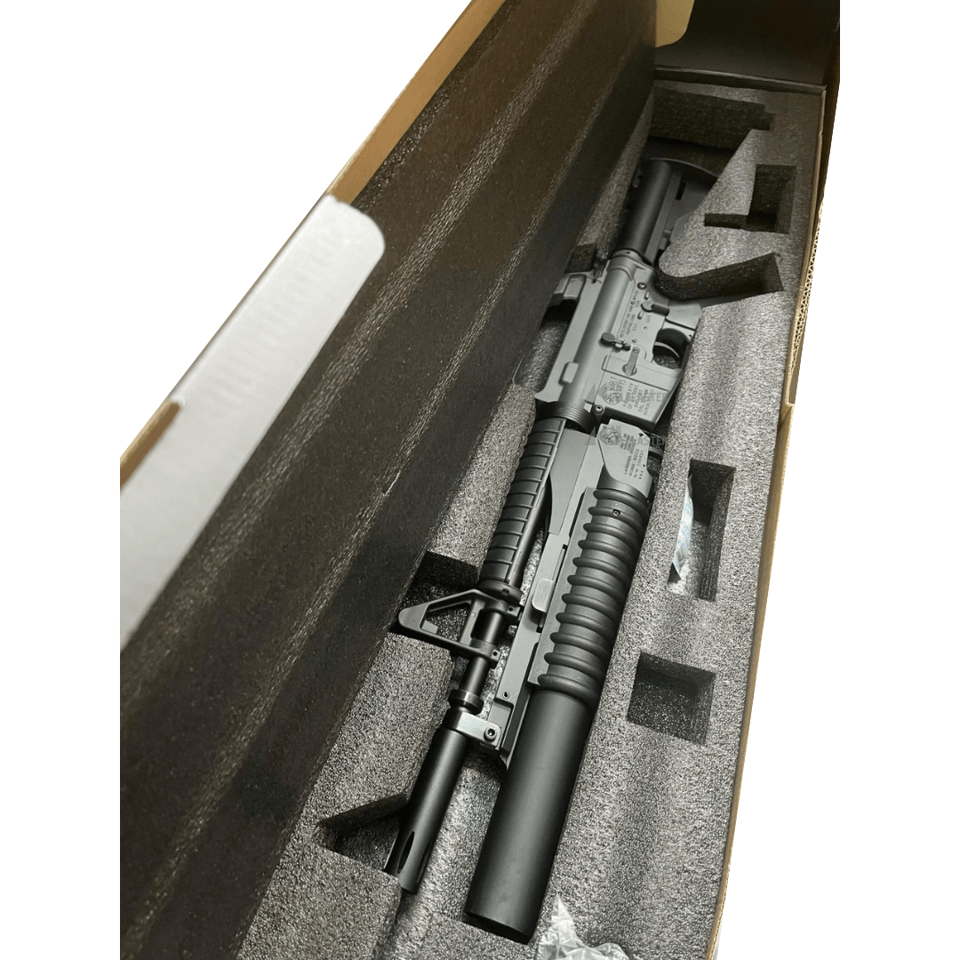 E&C XM177E2 with M203 Grenade Launcher Rifle Gel Blaster - AKgelblaster