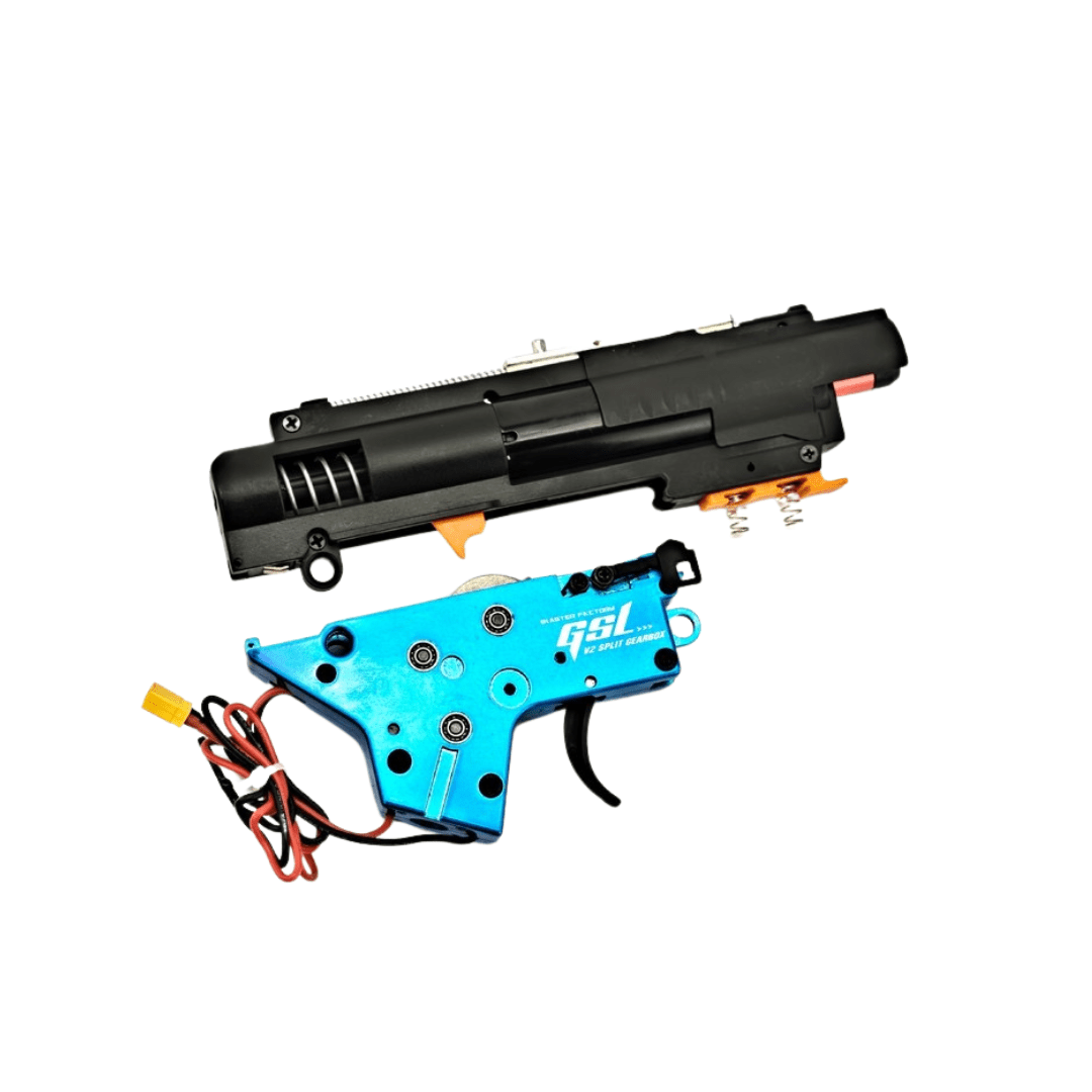 GSL Metal Split - Style Gearbox with MOSFET - AKgelblaster