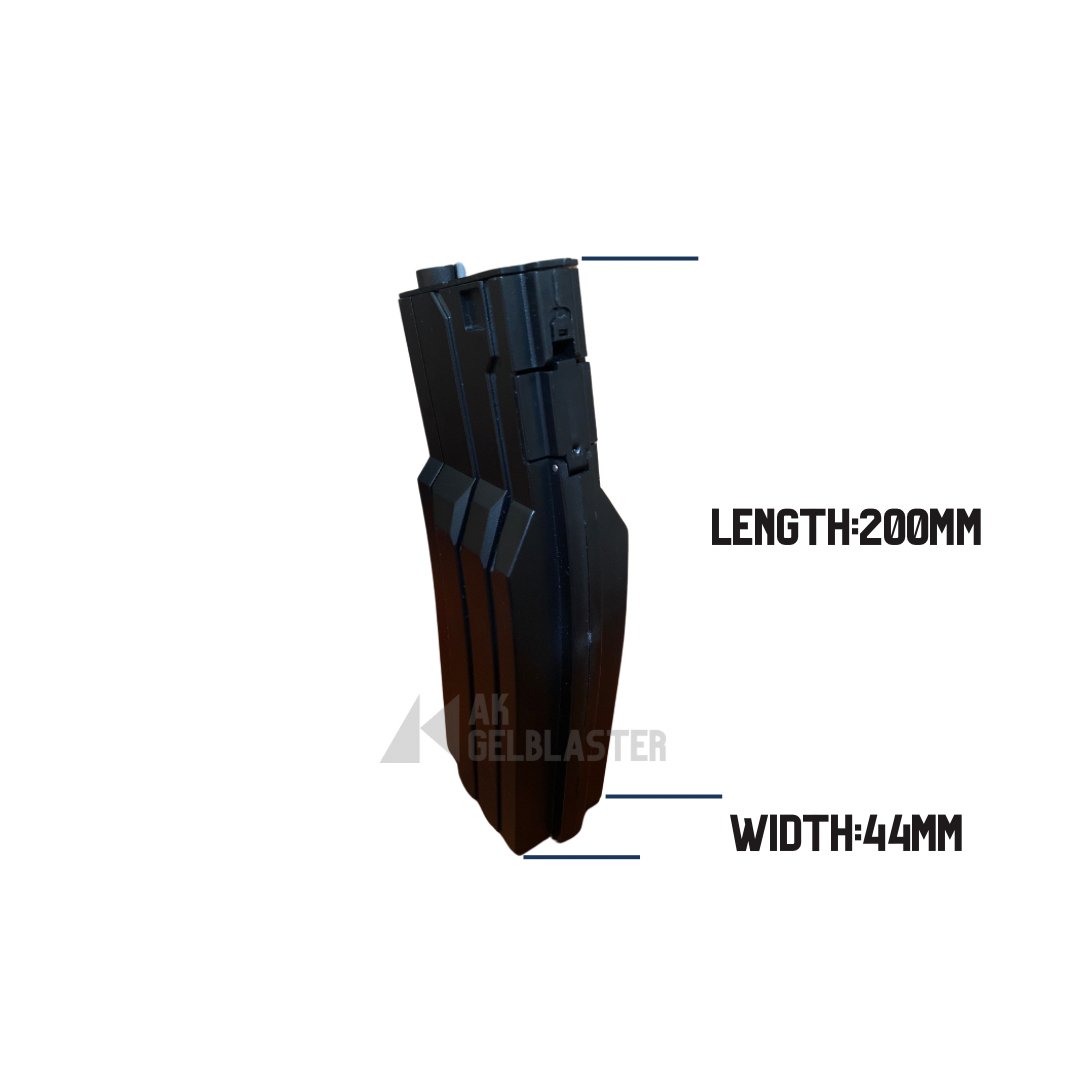 High Capacity Magazine for CYMA SLONG GOLDEN EAGLE JINMING GEN 8 9 13 - AKgelblaster