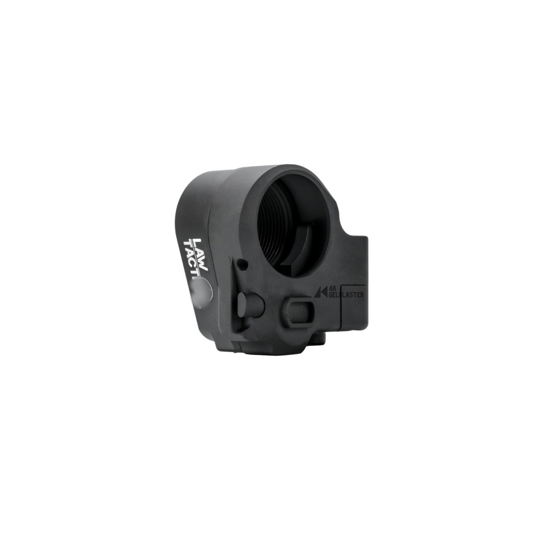 Law Tac Folding Stock Adapter for AEG receiver with threading - AKgelblaster