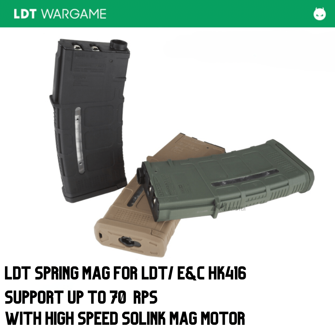 LDT Spring Mag (Support up to 70 RPS) - AKgelblaster