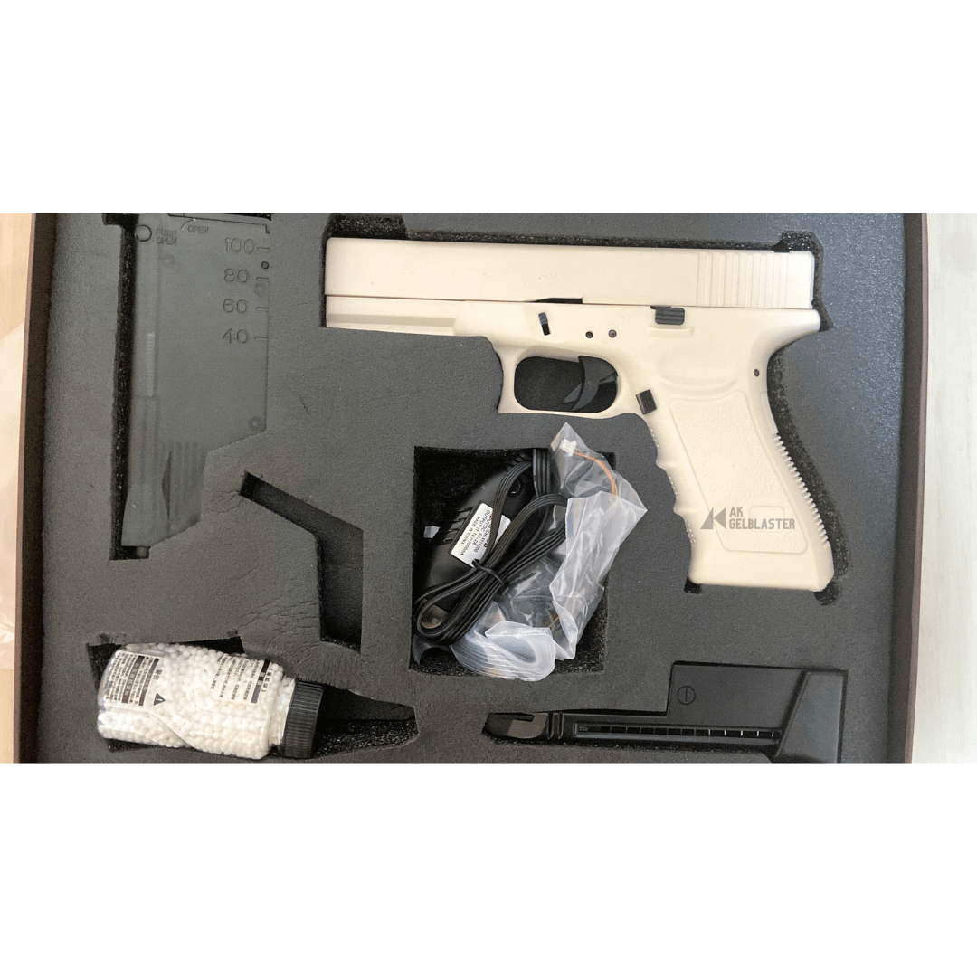 New Galaxy (XYH) G - series Model 22 EBB Gel Blaster with Laser function (White) - AKgelblaster