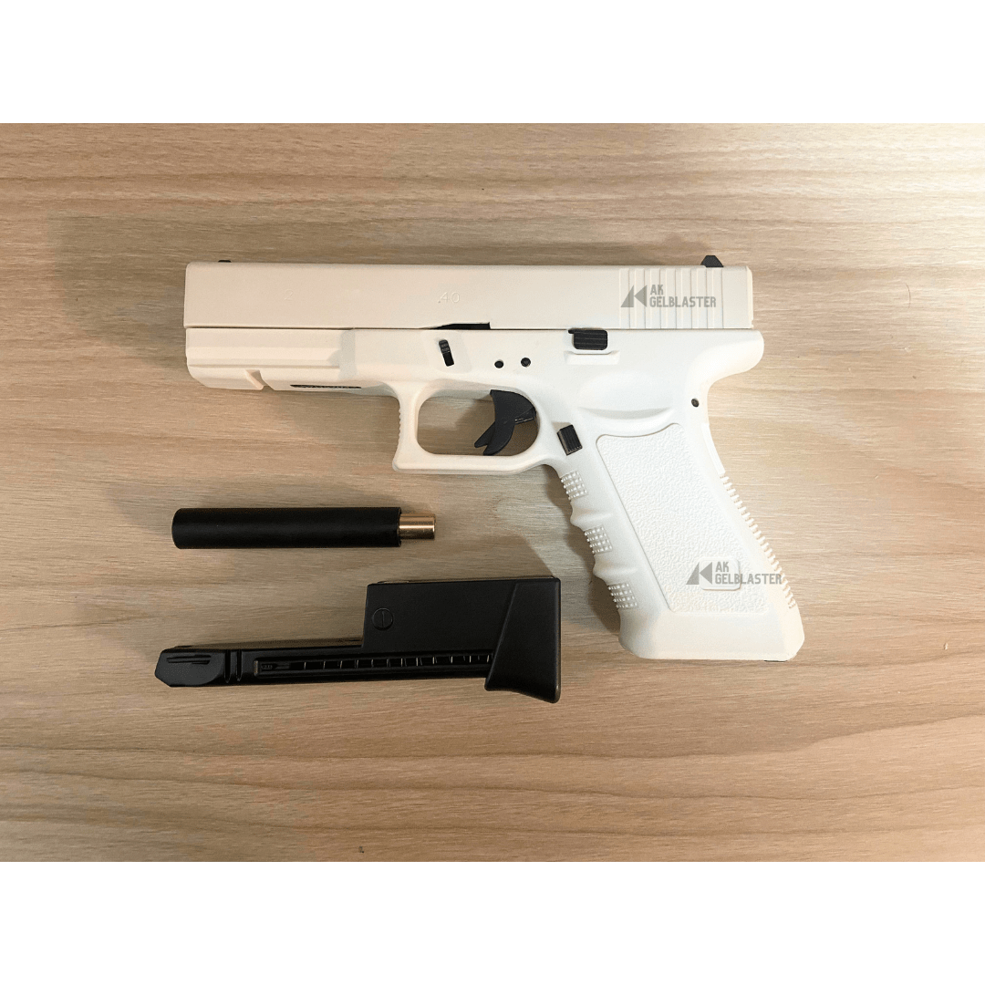 New Galaxy (XYH) G - series Model 22 EBB Gel Blaster with Laser function (White) - AKgelblaster