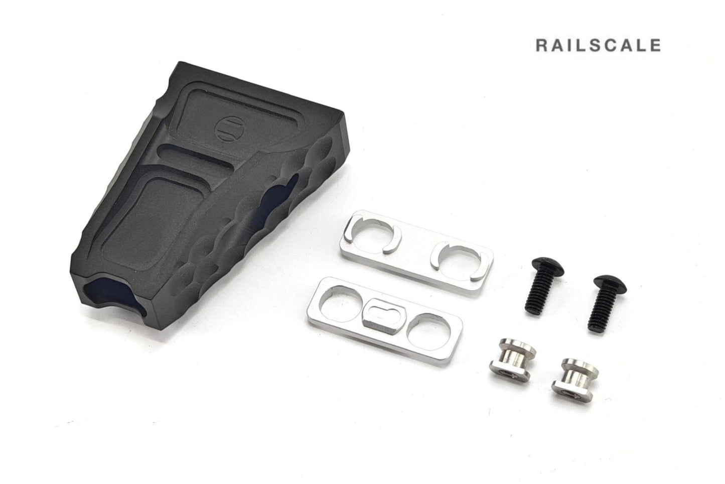 RS metal fore grip (TAN / Black) - AKgelblaster