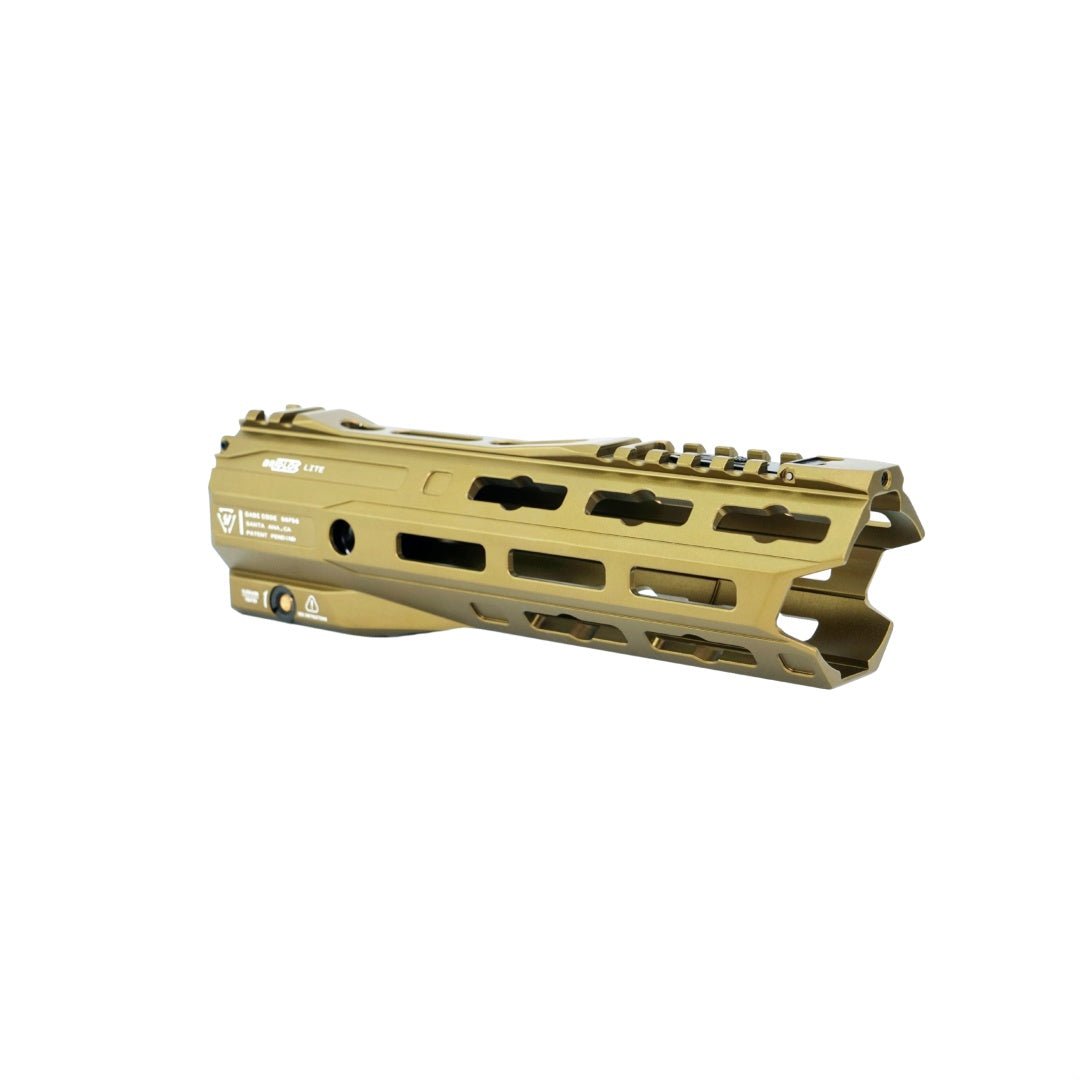 SI GRIDLOK Gen 3 — 8.5" Quick-Detach CNC Metal Handguard - AKgelblaster
