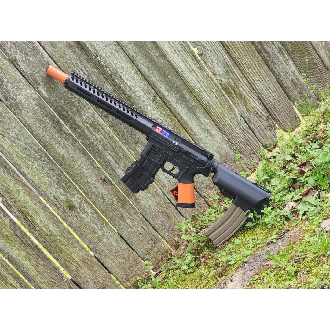SLONG ULTRA LIGHT M4 Metal Tactical Gel Blaster - TAN and BLACK color - AKgelblaster