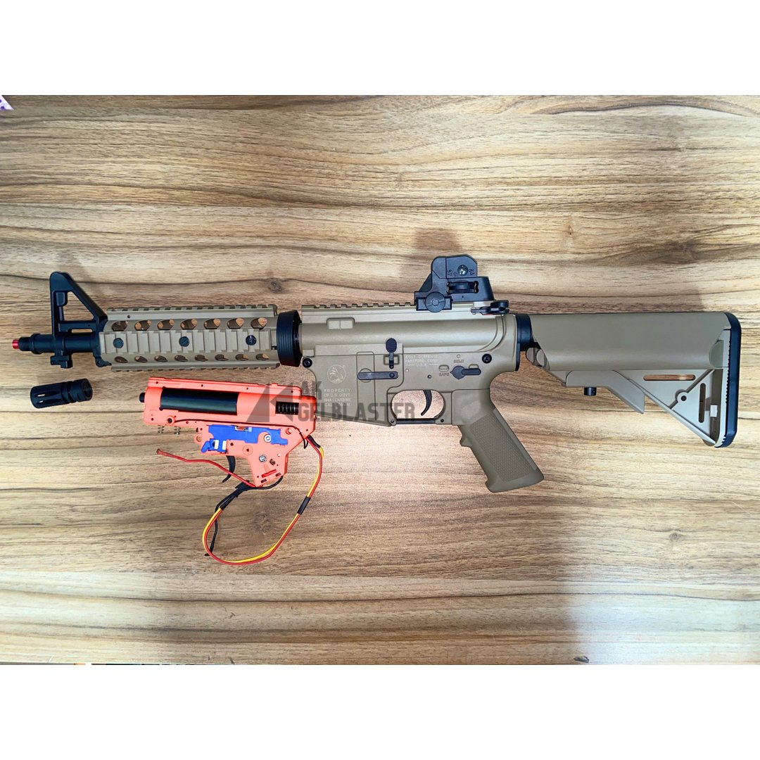 CYMA M4 v3 Gel Blaster (Tan) - AKgelblaster
