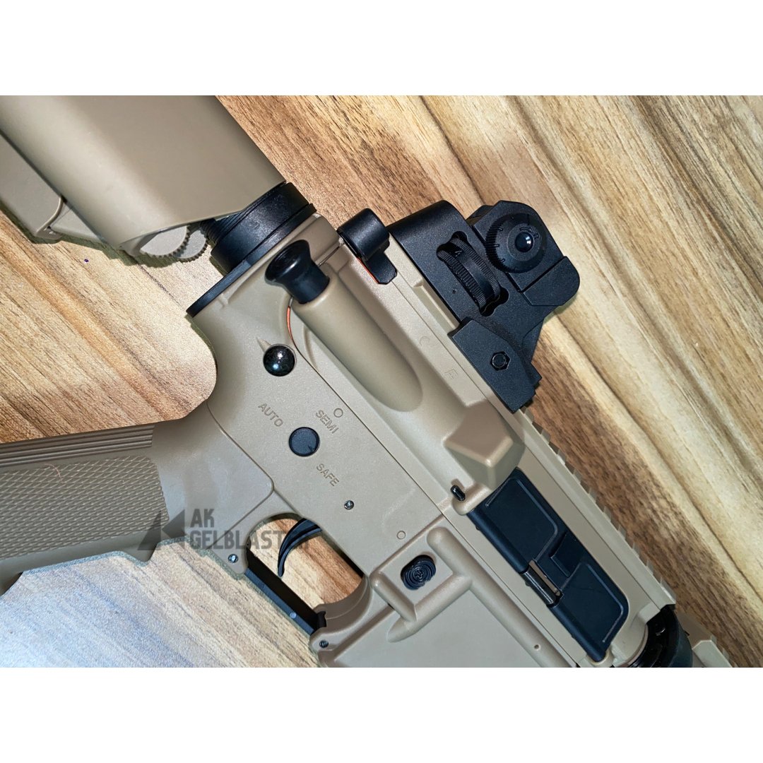 CYMA M4 v3 Gel Blaster (Tan) - AKgelblaster