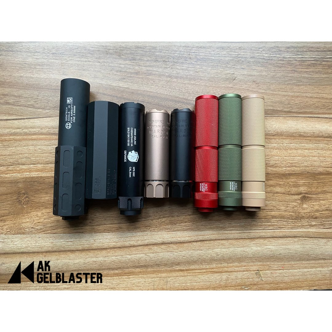 Gemtech One silencer for gel blaster - AKgelblaster