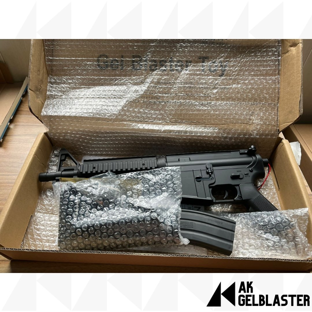JM New Gen 8 M4A1 Gel Blaster with metal barrel and metal gears (Apr 2023 new version) - AKgelblaster