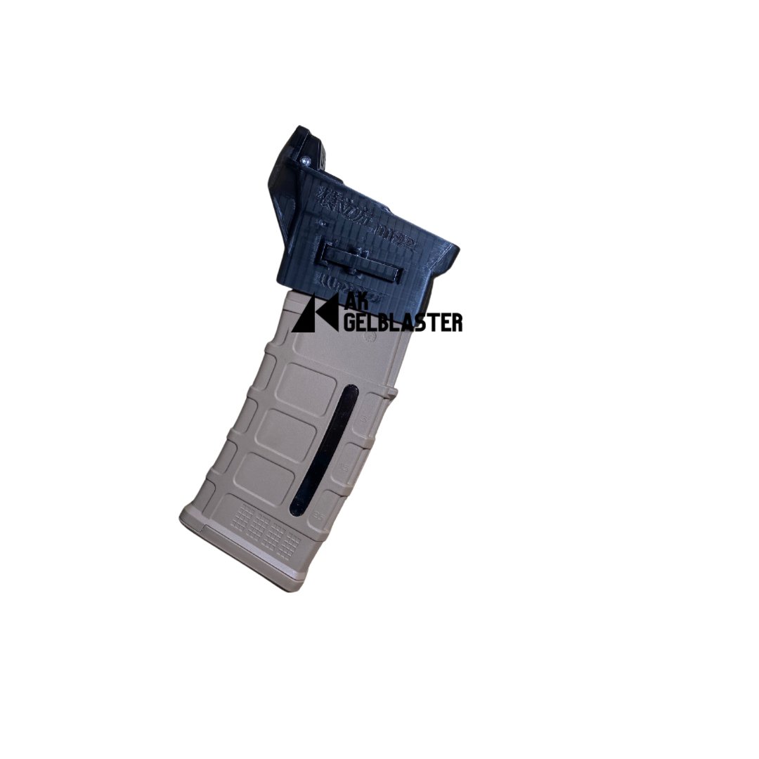Motorized Speed Loader for M92 Gel Blaster pistol - AKgelblaster
