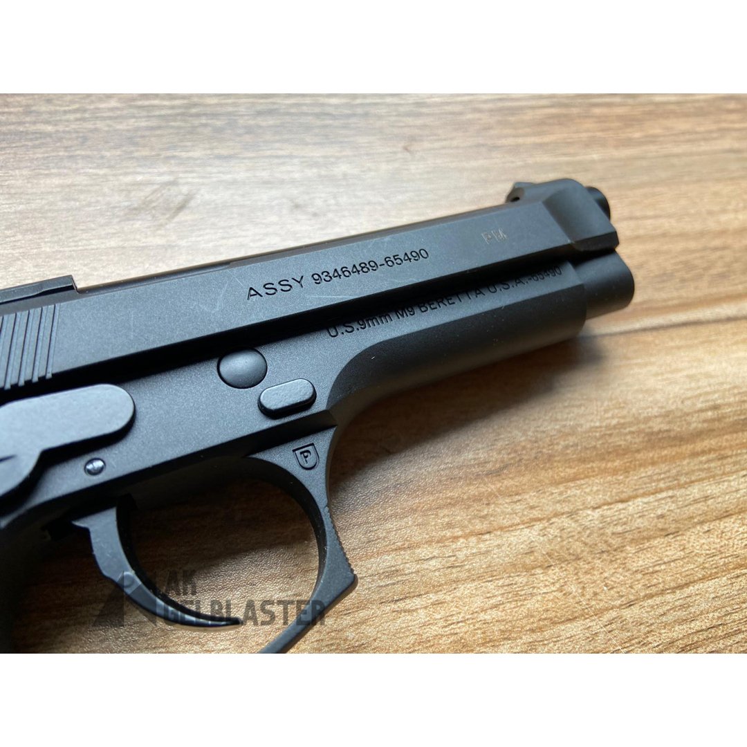 Real Wood Beretta 92F Gel Blaster Pistol - AKgelblaster