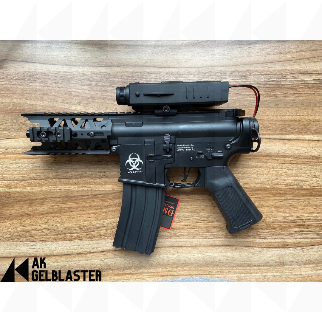 SLONG mini M4 CQB Full Metal Gel Blaster - AKgelblaster
