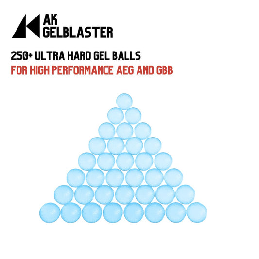 250mm FPS 7.4mm Ultra Hard Gel Balls (5 bags) - AKgelblaster