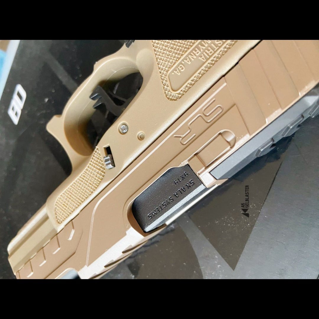 BD SLR 19 Pistol Gel Blaster Tan (New release in September 2026)