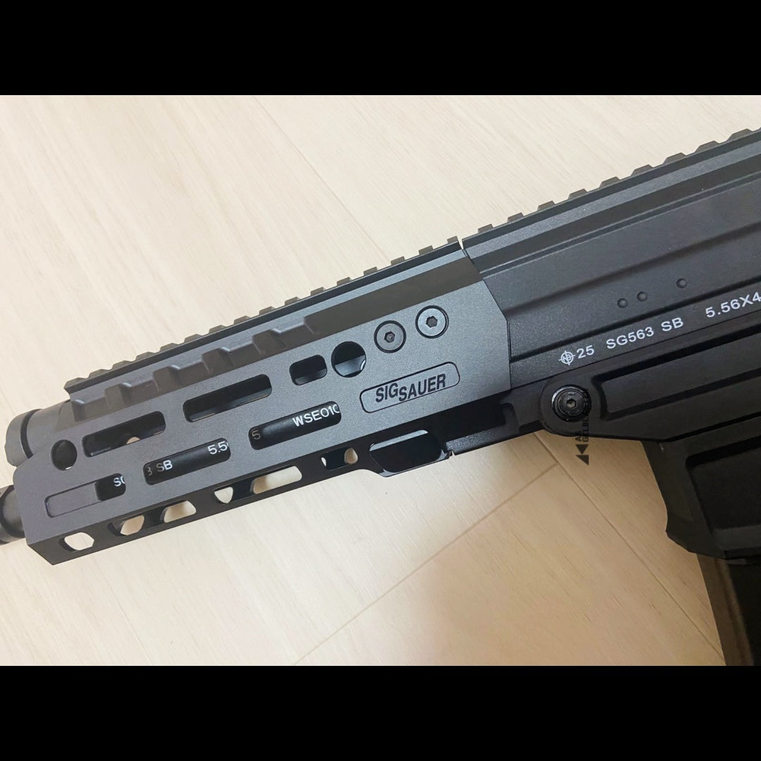 ZY SIG563 Gel Blaster (CNC Alloy Handguard and Mosfet installed)
