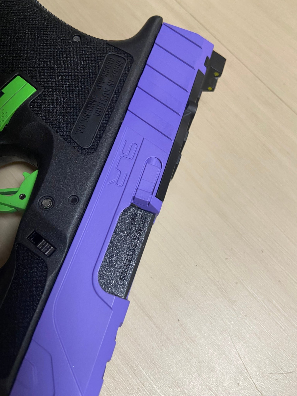 BD SLR 19 Pistol Gel Blaster - AKgelblaster