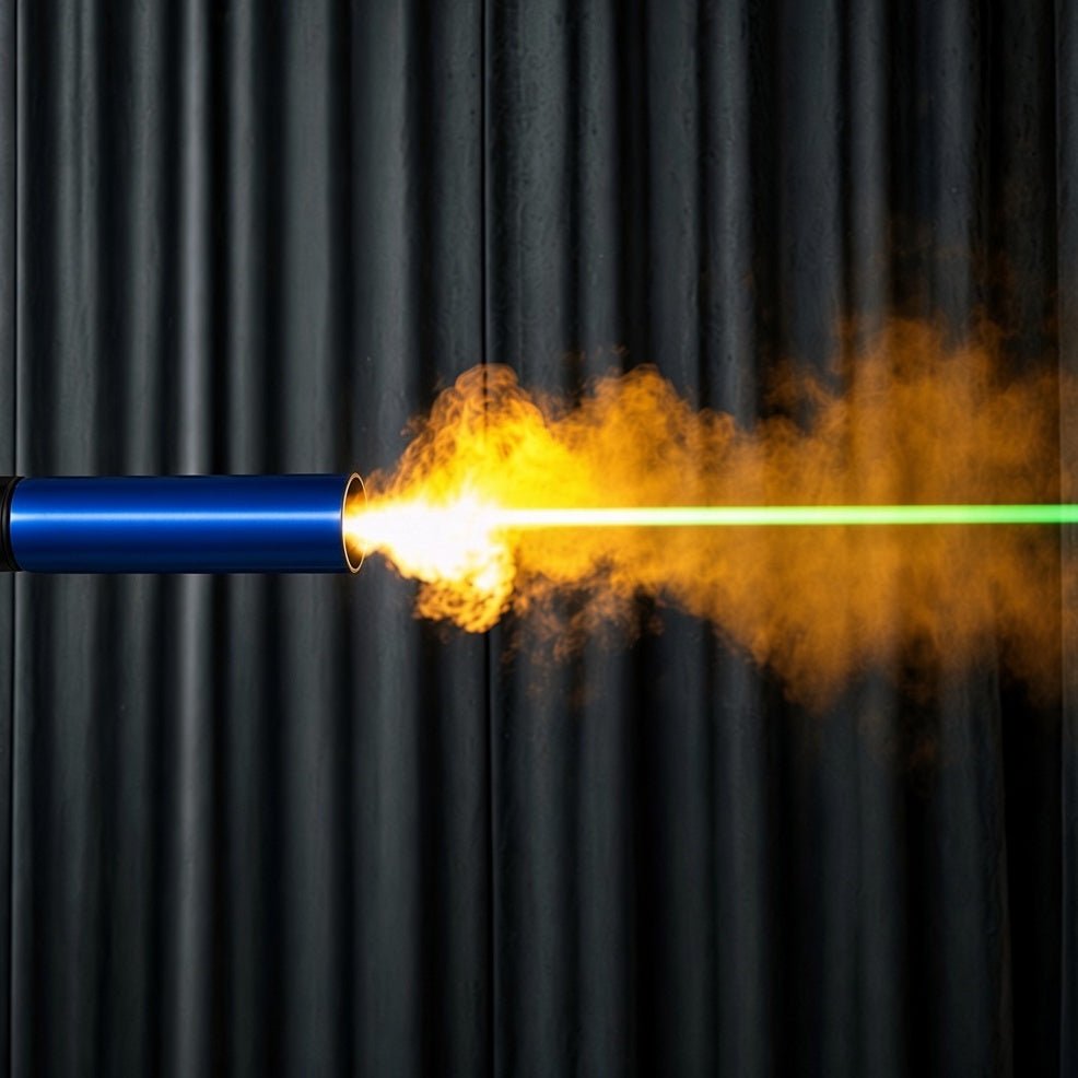 Blue Can Training Suppressor with Smoke Tracer Unit - AKgelblaster