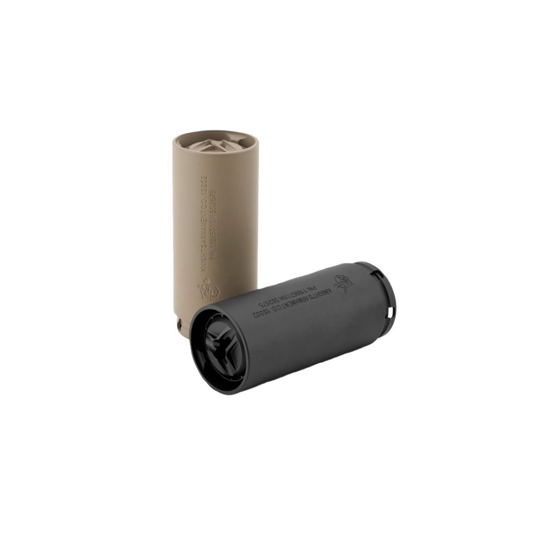 CNC Alloy QDC / MCQ - PRT Suppressor - Black/FDE (GEL BLASTER / AIRSOFT) - AKgelblaster