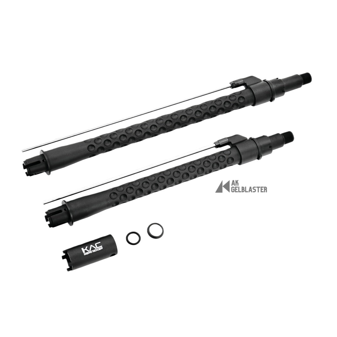 CNC Aluminium KAC Style Outer Barrel Set for AEG Gel Blaster/Airsoft (10.75 AND 13 Inch) - AKgelblaster