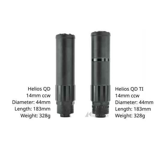 CNC CGS Helios QD Style Silencer - AKgelblaster