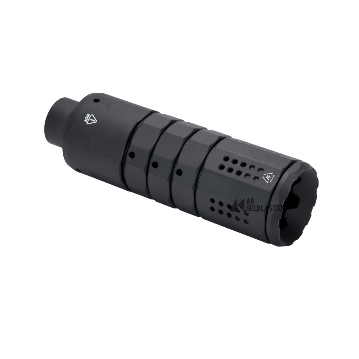 CNC Metal SI Modular Suppressor - Linear Compensator - AKgelblaster