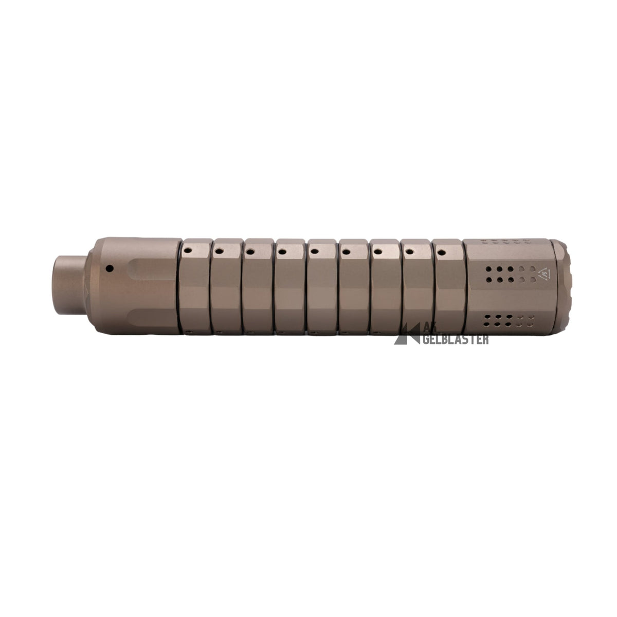 CNC Metal SI Modular Suppressor - Linear Compensator - AKgelblaster