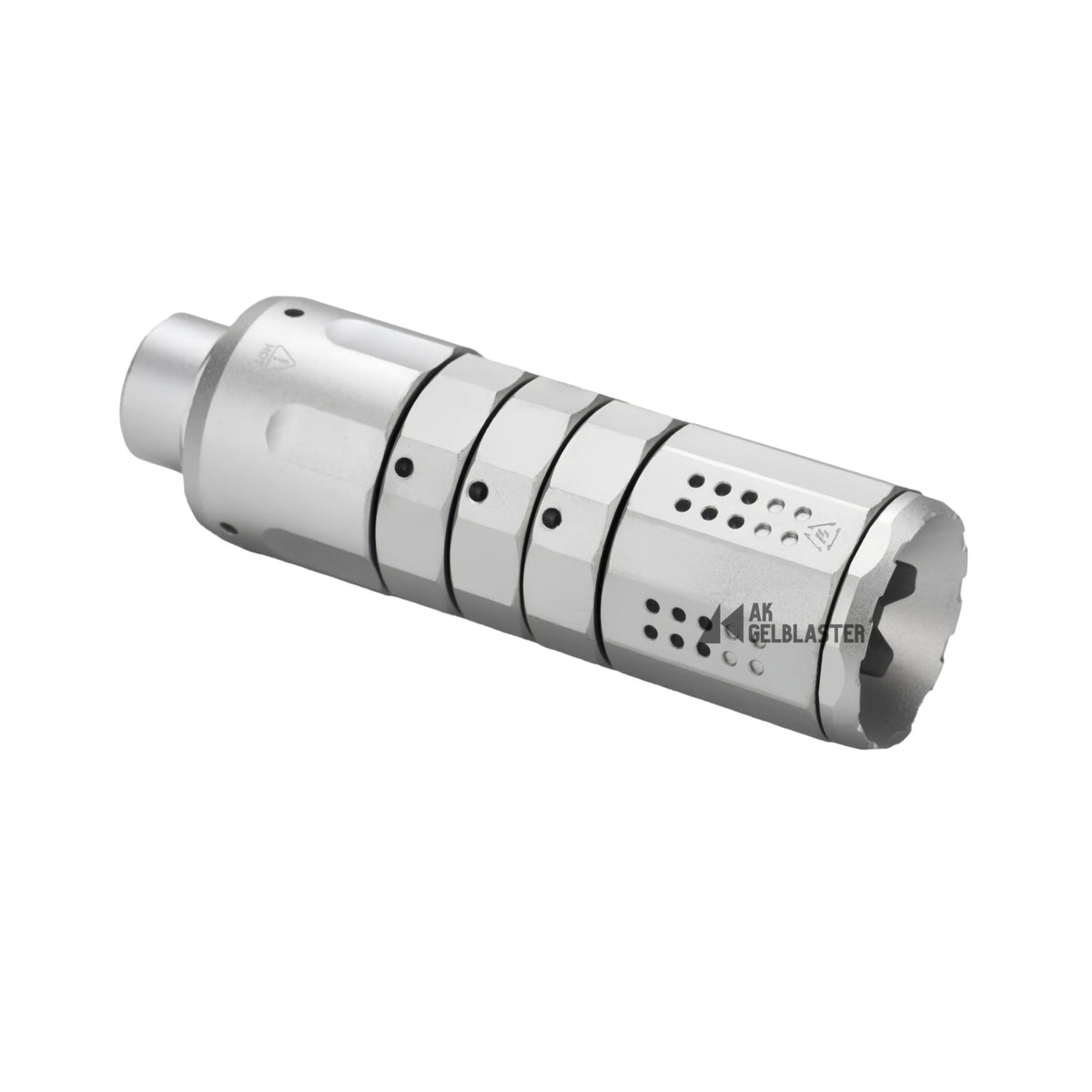 CNC Metal SI Modular Suppressor - Linear Compensator - AKgelblaster