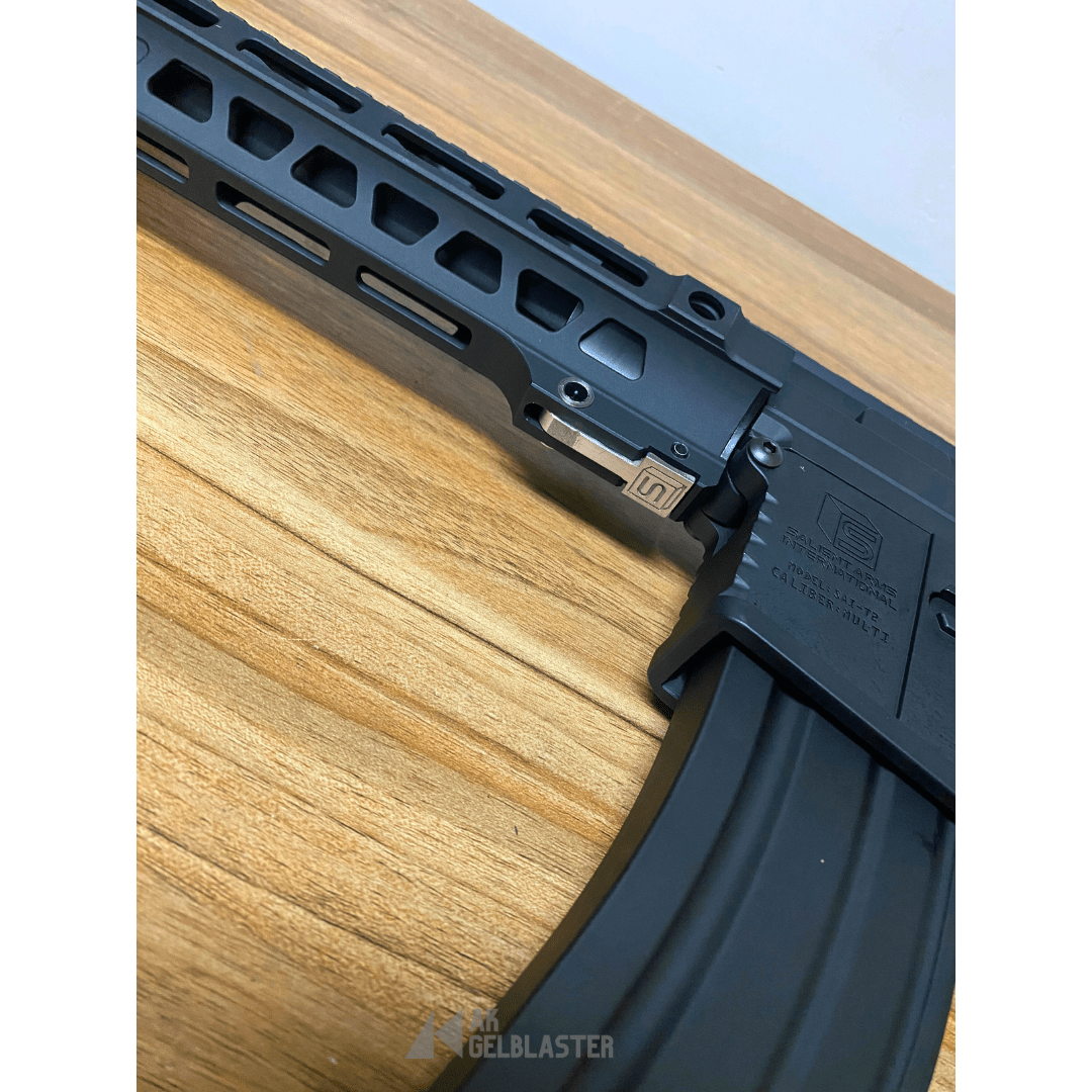 E&C Licensed SAI-T2 13.5 inch Full Black Metal AR Gel Blaster Replica
