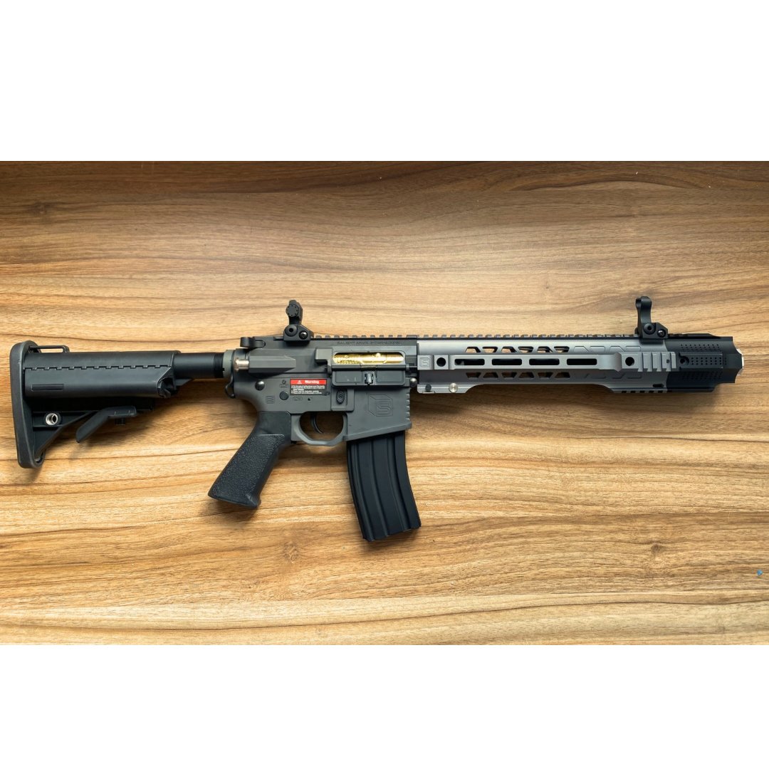 E&C SAI - T2 13.5 inch Full Metal Carbine AR Gel Blaster Replica - AKgelblaster