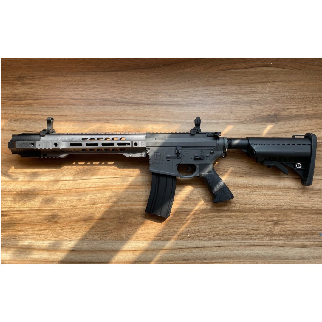 E&C SAI - T2 13.5 inch Full Metal Carbine AR Gel Blaster Replica - AKgelblaster