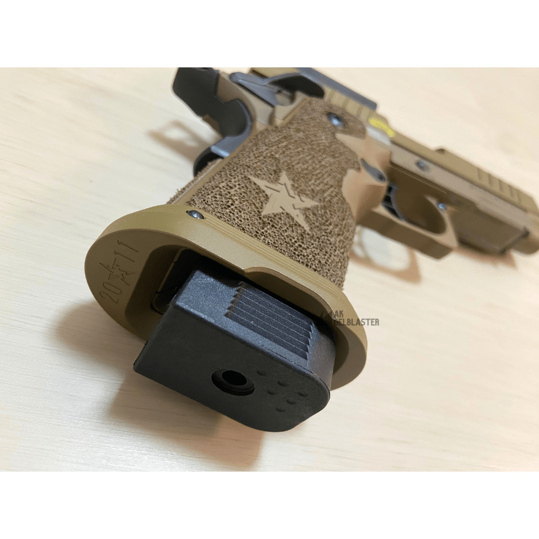 EMG Licensed Staccato C2 2011 GBB Pistol Gel Blaster in FDE - AKgelblaster