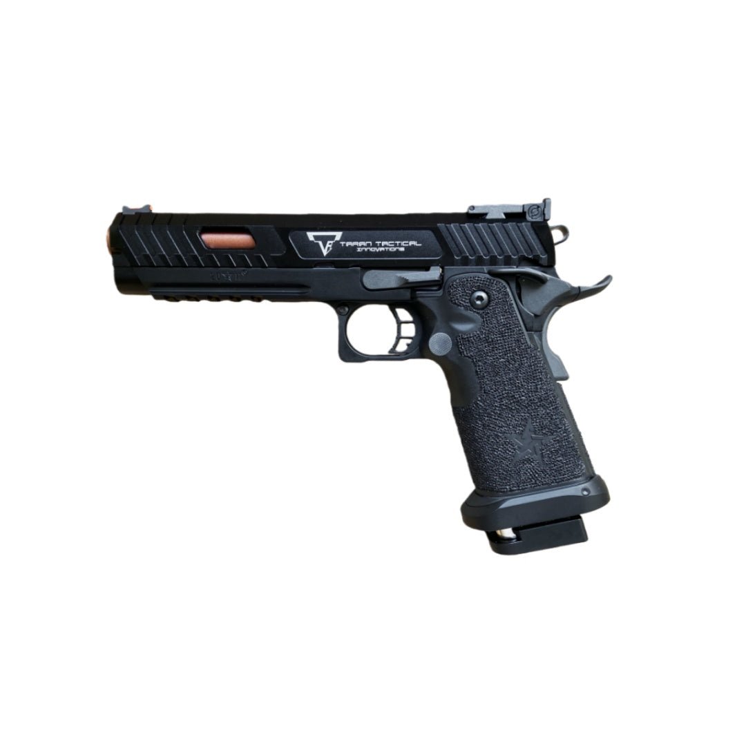 EMG Staccato 2011 X TTI JW3 Combat Master GBB Gel Blaster Pistol - AKgelblaster