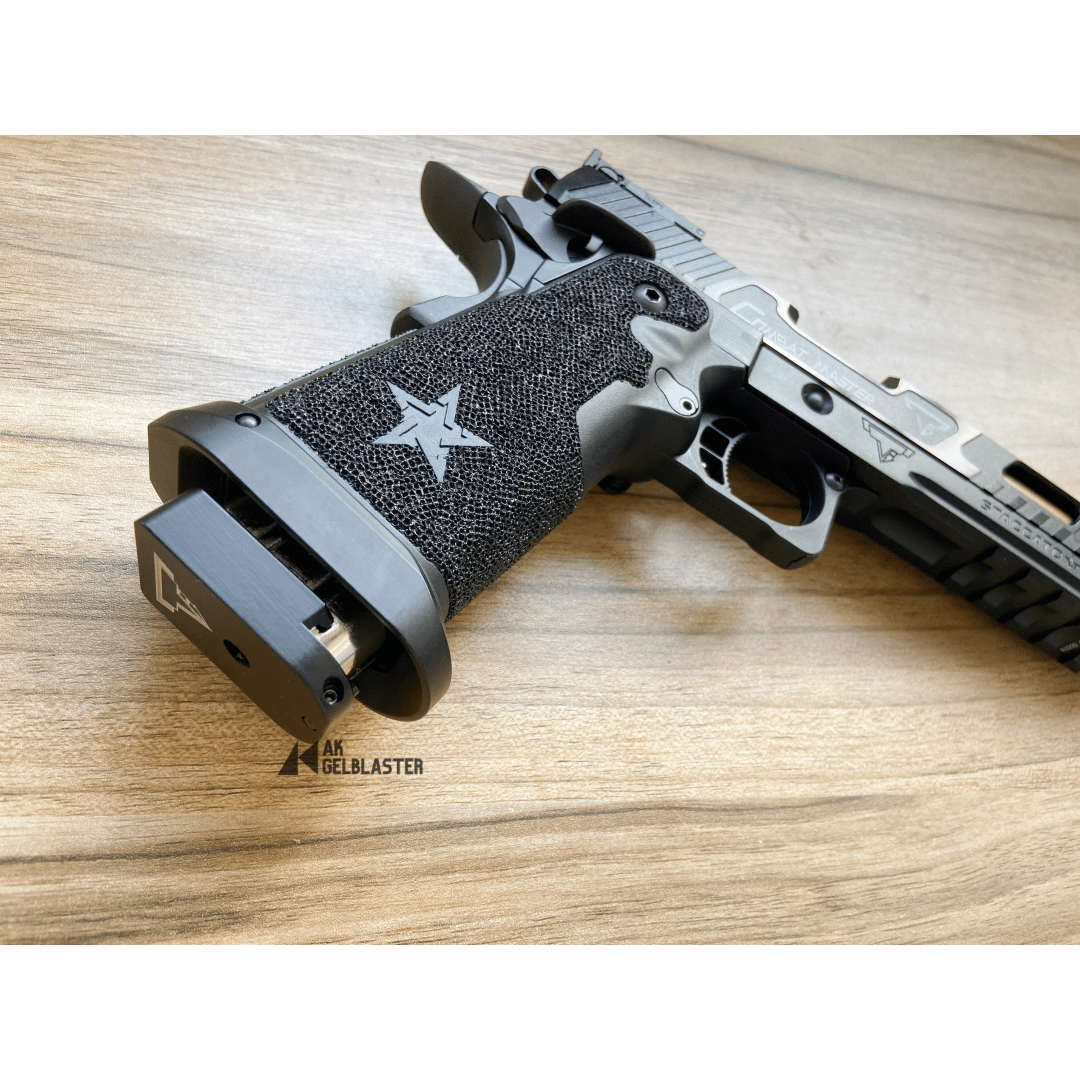 EMG Staccato 2011 X TTI JW3 Combat Master GBB Gel Blaster Pistol - AKgelblaster