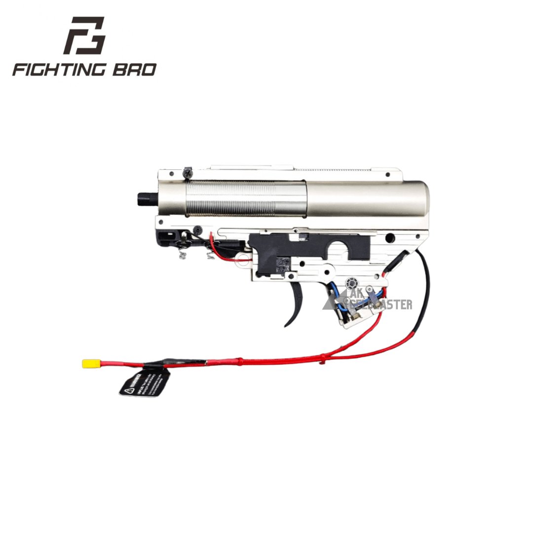 FIGHTING BRO FB5.0 Ternary Alloy v2 Split Tyle Gearbox – with SHS CNC Steel Gears and eShooter Mosfet (New in September 2025) - AKgelblaster