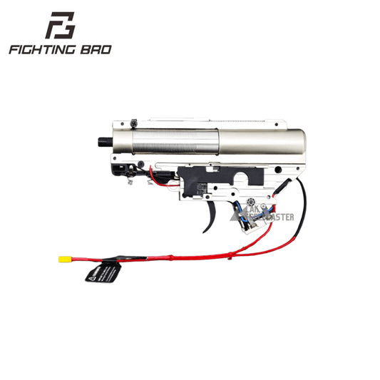 FIGHTING BRO FB5.0 Ternary Alloy v2 Split Tyle Gearbox – with SHS CNC Steel Gears and eShooter Mosfet (New in September 2025) - AKgelblaster