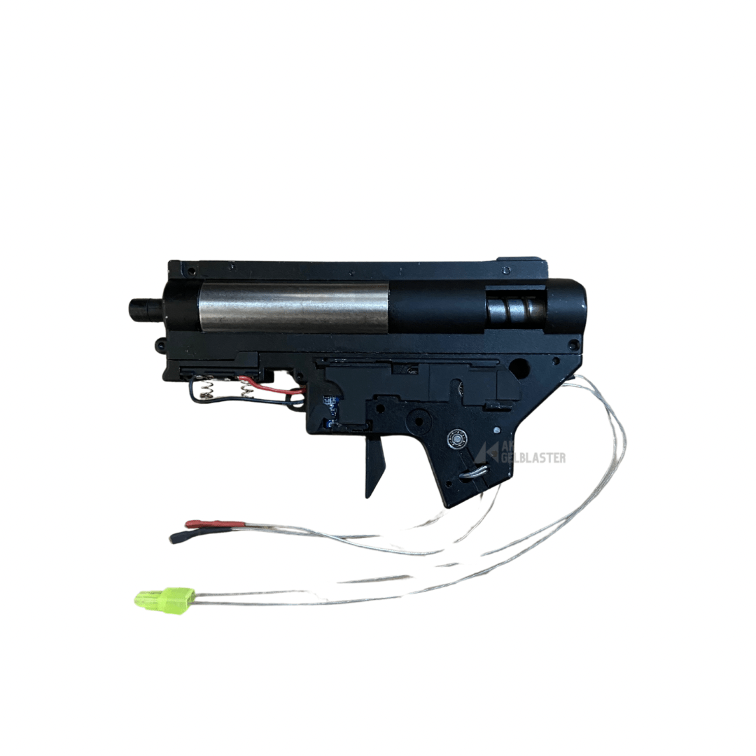 FJS Metal Split Type v2 Gearbox with Mosfet Installed - AKgelblaster