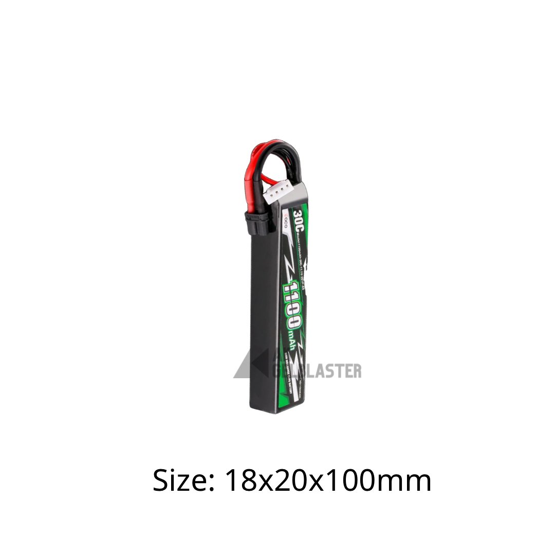 Gens Ace XT30 7.4v 30C Battery (1100mAh or 1300mAh) - AKgelblaster