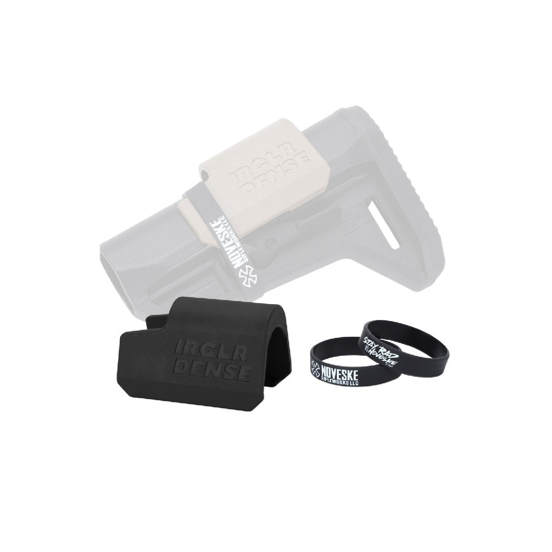 ID - Style Tactical Stock Cheek Riser Kit with N4 - Style Retention Bands - AKgelblaster
