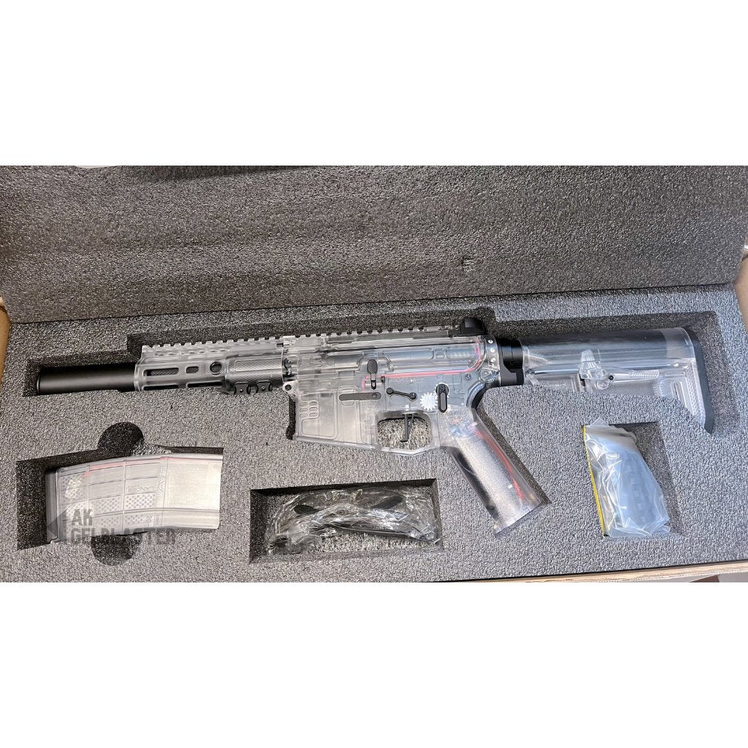 JINGJI SLR CQB Clear v4 Gel Blaster - Limited Edition - June 2024 - AKgelblaster