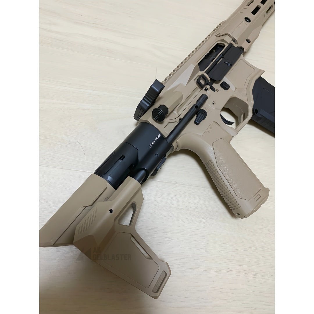 JingJi V6 ASI Gel Blaster with SVT Mosfet - Grey Black or Tan (Released in Mar 2026) - AKgelblaster