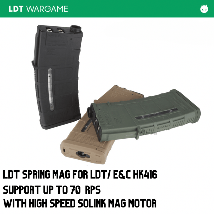 LDT Spring Mag (Support up to 70 RPS) – AKgelblaster
