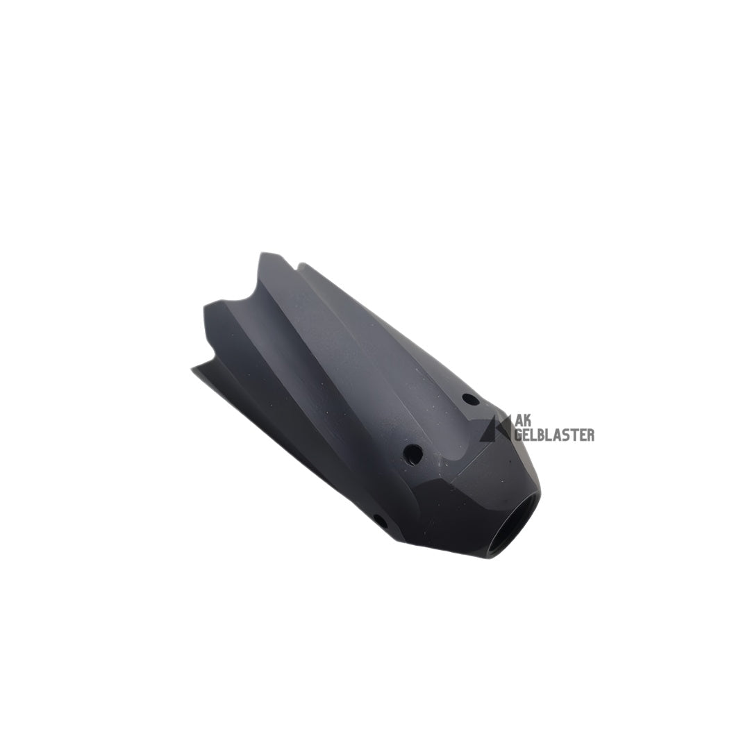 Linear Straight - Flute Radial Muzzle Device (14mm CCW) - AKgelblaster