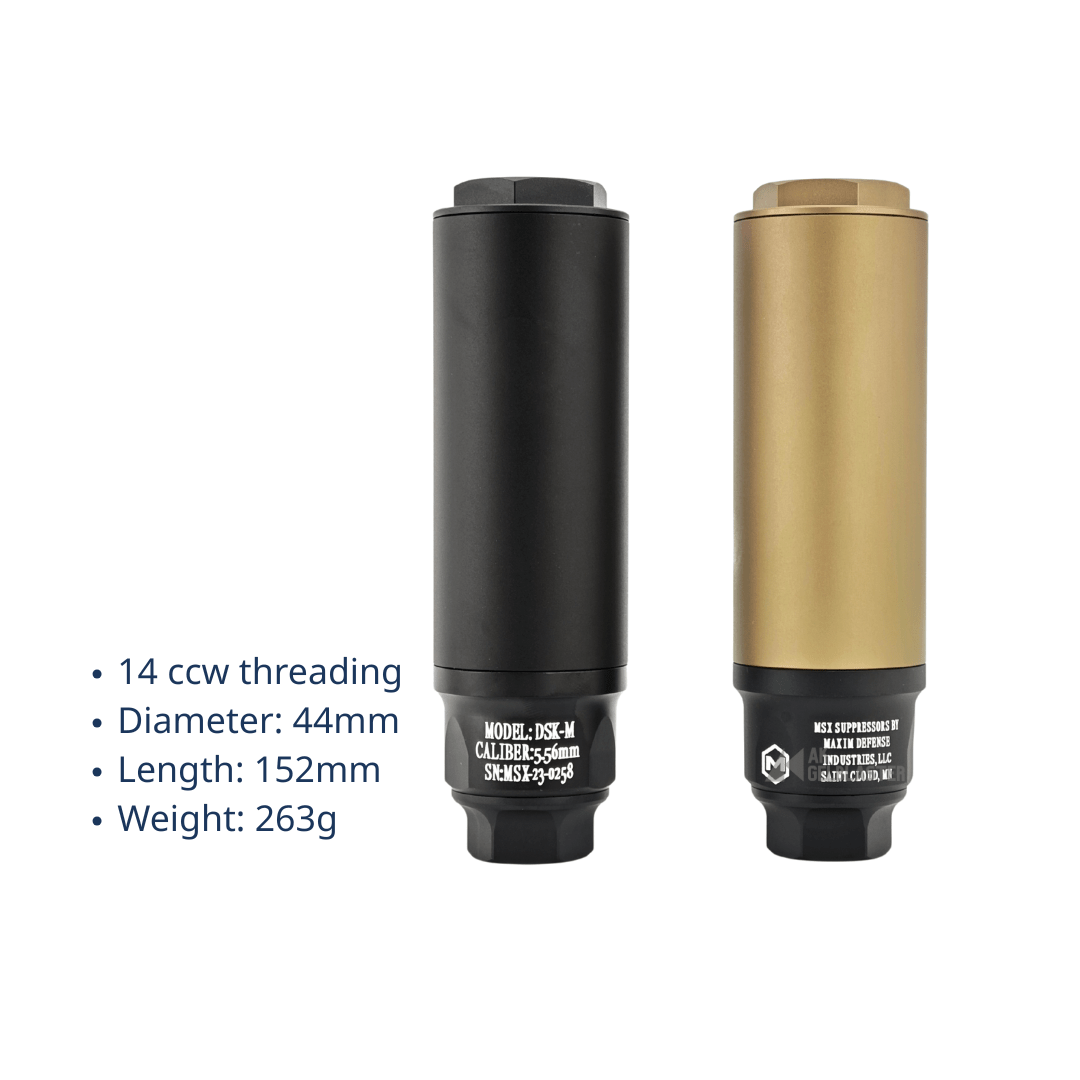 MAXIM Style DSK Silencer - AKgelblaster